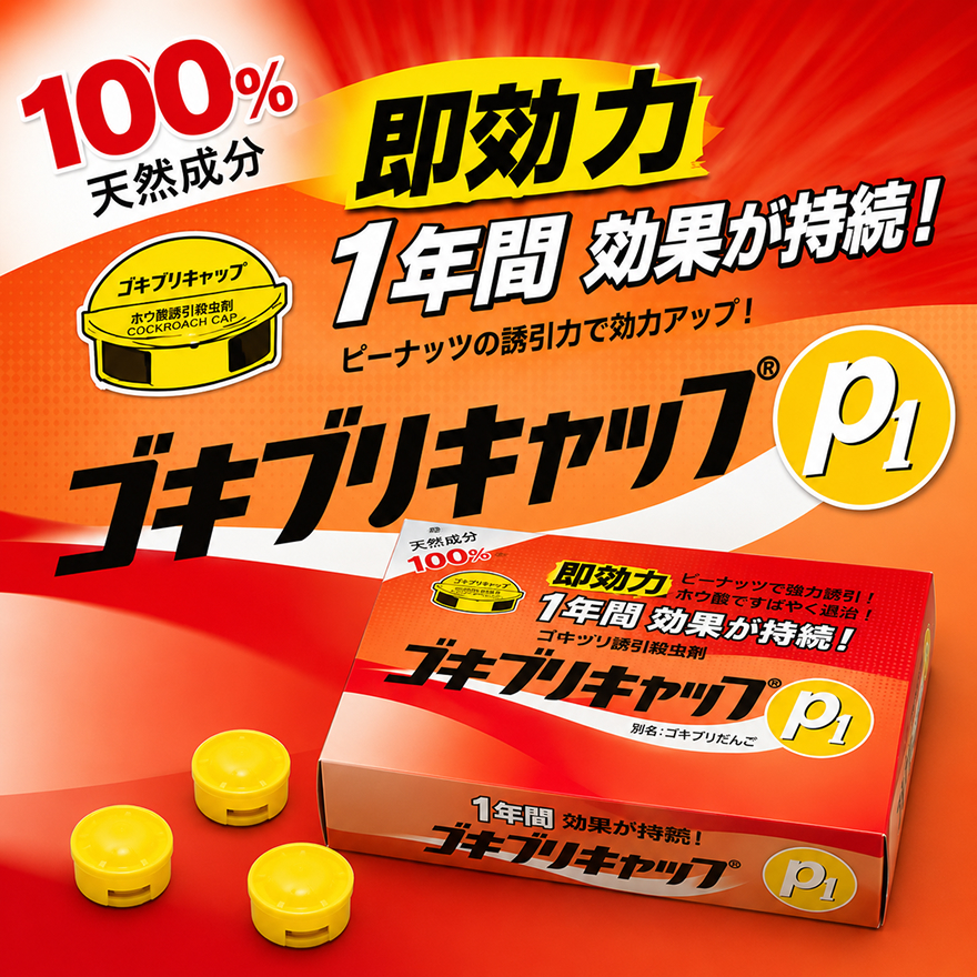ゴキブリキャップP1 雑貨 日用品