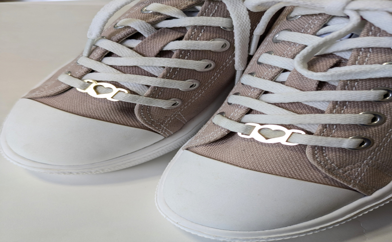 【4007】スニーカーWA! かざり ハート ゴールド