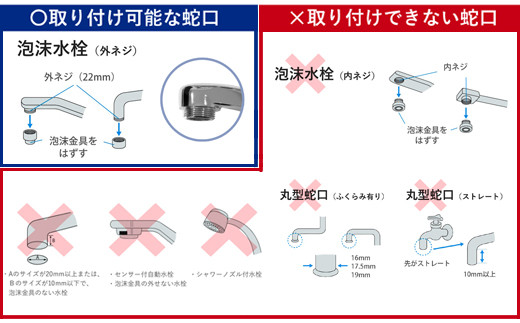 【18031】ナノバブル【あっとホワイト（外ねじ蛇口用）】 ナノバブル 蛇口 【取付簡単】 蛇口用ナノバブルアダプター 節水器具 節水 マイクロナノバブル キッチン 水回り 節水アダプター ナノバブル蛇口 アダプター 発生装置 油汚れ 洗浄 泡沫 泡沫蛇口 外ネジ 台所 節約 ふるさと納税 ギフト プレゼント 岐阜県 日本製 送料無料 あっとホワイト ドリームバンク