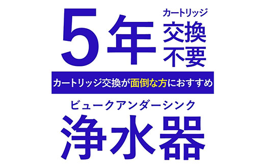 【150011】 浄水器 アンダーシンク ビルトイン アンダーシンク浄水器 ビルトイン浄水器 有機 フッ素 化合物 PFAS PFOS PFOA 除去 メンテナンス不要 水栓 5年間 長寿命 カートリッジ交換不要 浄水 業務用 浄水機 飲む 飲み水 トリハロメタン 水 塩素 塩素除去 ふるさと納税 ギフト プレゼント 岐阜県 メーカー直送 ドリームバンク