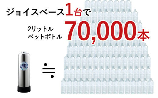 【200086】浄水器【ジョイスペース】 浄水器 約8年カートリッジ交換不要 逆流洗浄 長寿命 PFAS PFOS PFOA 除去 有機 フッ素 化合物 塩素 塩素除去 蛇口 据置型 据え置き 活性炭 カートリッジ 交換不要 蛇口 蛇口直結式 ポット型 ふるさと納税 ギフト プレゼント 日用品 岐阜県 メーカー直送 ジョイスペース ドリームバンク