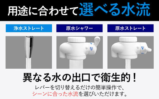 【200085】浄水器【ジョイスペース】 浄水器 約8年カートリッジ交換不要 1way 長寿命 PFAS PFOS PFOA 除去 有機 フッ素 化合物 塩素 塩素除去 蛇口 据置型 据え置き 活性炭 カートリッジ 交換不要 蛇口 蛇口直結式 ポット型 ふるさと納税 ギフト プレゼント 日用品 岐阜県 メーカー直送 ジョイスペース ドリームバンク