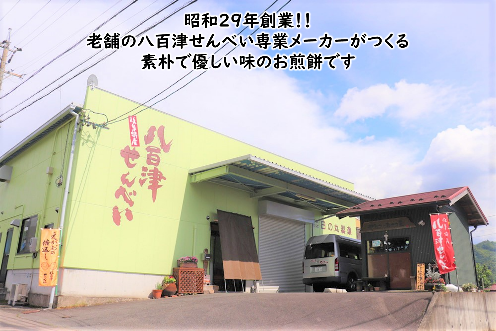 【お得な大容量！】ビンズせんべい 2枚個包装×9袋入り×20袋 (合計360枚) 八百津 煎餅 やおつ せんべい ソラマメ そら豆 空豆 お菓子 おやつ 懐かしの味