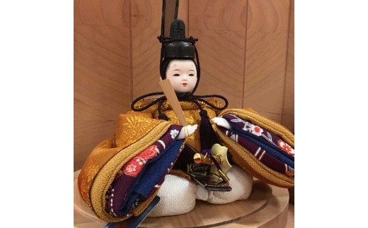 伝統工芸士 蘇童のひな人形『手まり雛 ころろ』令和親王飾り　匠セット