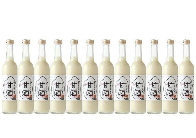 『無添加・米麹』山ちゃんの甘酒 500ml　12本セット 米麹甘酒 ノンアルコール