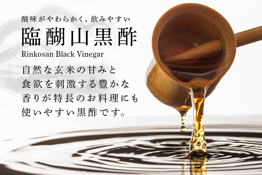 内堀醸造 臨醐山黒酢セット 360ml×6本 お酢 