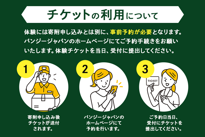 【高さ215ｍ】日本一のバンジージャンプ「岐阜バンジー」9,000円割引券