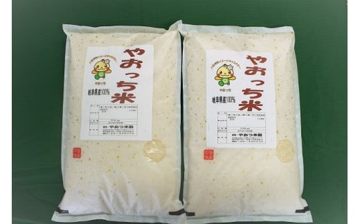 岐阜県産オリジナルブレンド米「やおっち米」10kg　