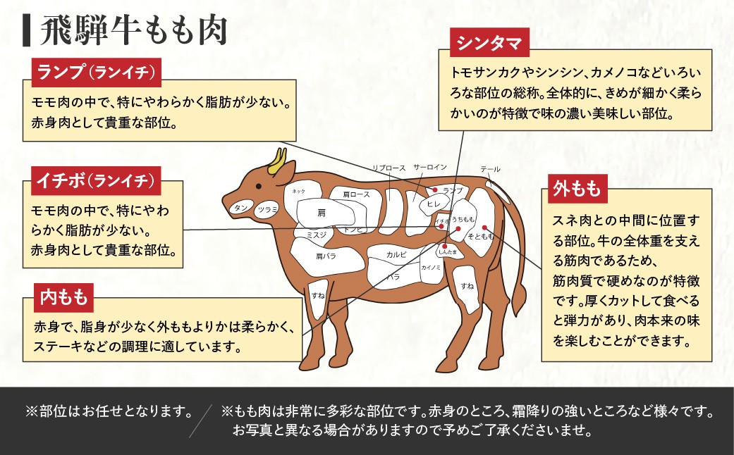  白川郷 飛騨牛 もも ステーキ 180g×2枚 牛肉 国産 もも肉 A4等級以上 A4 A5 等級 高山米穀 岐阜県 白川村 贅沢  赤身肉 冷凍 [S333] 