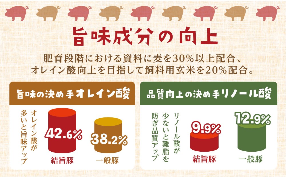 白川郷 結旨豚 ブロック肉 4種セット 計2kg 豚肉 ぶた肉 国産肉 抗生物質 合成抗菌剤不使用 真空パック かたまり肉 肉 バーベキュー BBQ キャンプ ステーキ ロース 肩ロース バラ肉 もも肉 食べ比べ [S225] 