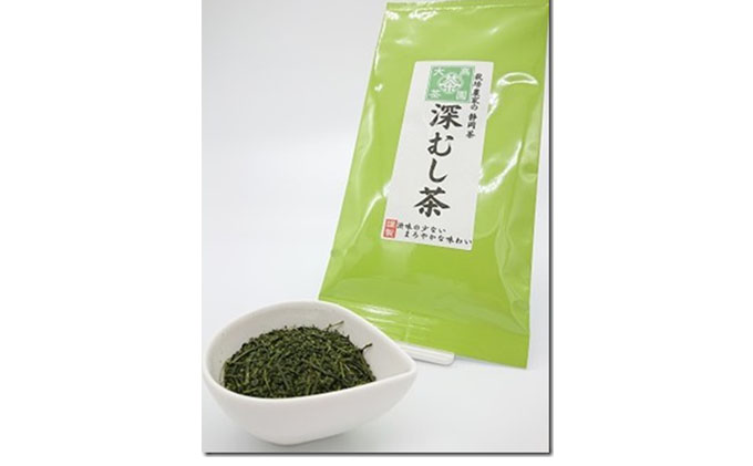 お茶処静岡　栽培農家のやぶきた一番茶 煎茶味わいセット 100g入 6袋