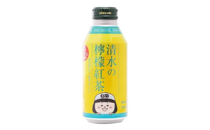 清水の檸檬紅茶 ボトル缶 24本 (380g×24本) 静岡市清水区産紅茶100％使用 清水産レモン使用 和紅茶 レモンティー