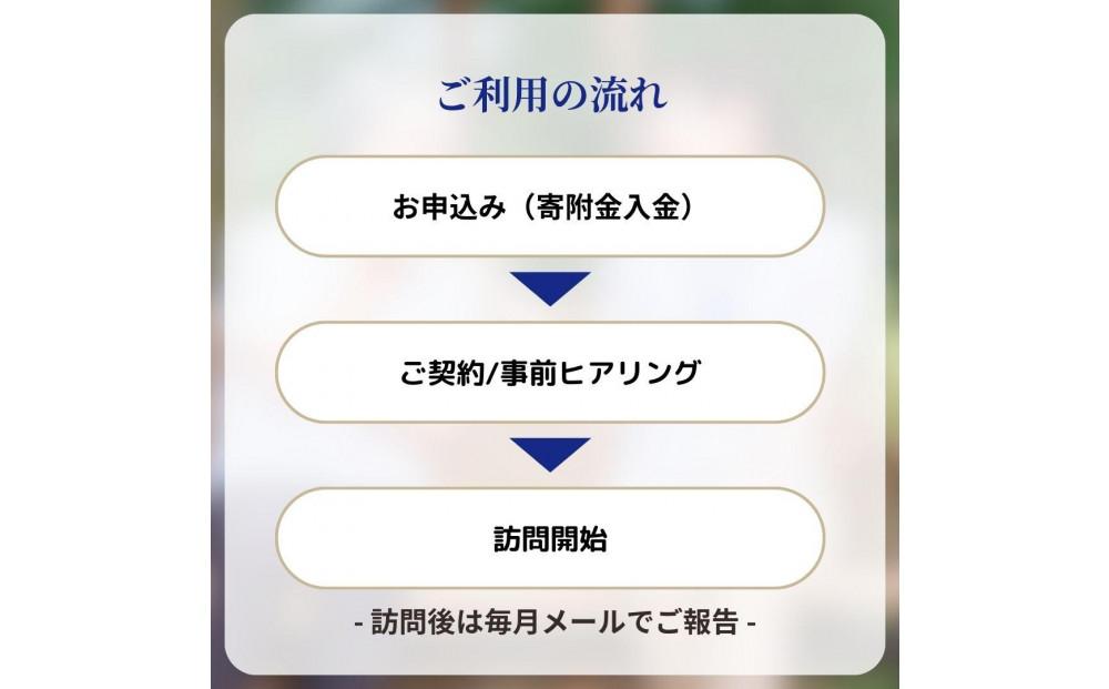 あなたの故郷の大切な人を見守る「ふるさと見守り訪問サービス」6ヶ月