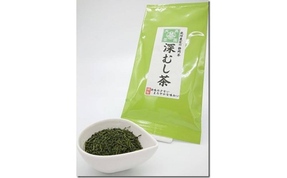 お茶処静岡　栽培農家やぶきた一番茶煎茶味わいセット　100g入×6袋