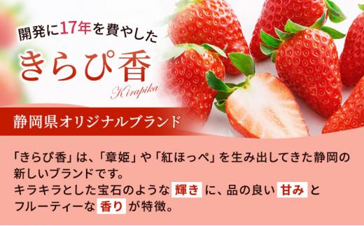 いちご キラッと輝くいちご きらぴ香 4箱 8パック 大粒 果物 イチゴ 苺 国産 ギフト 贈答品 お祝い プレゼント フルーツ くだもの 冷蔵