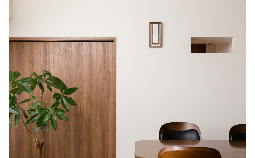 うかぶ神棚　角本体（ウォールナット材）【配送不可：沖縄・離島】