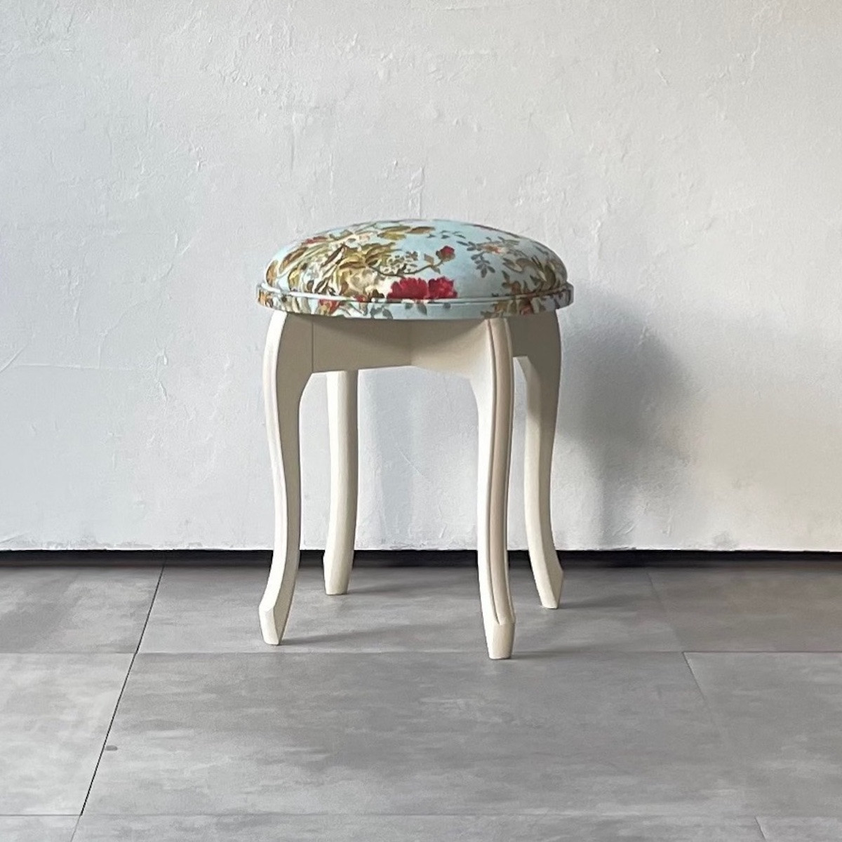 松永工房 Continue ドレッサー アロール半三 オフィシャル限定品 ホワイトカラー クラシック エレガント インテリア アンティーク調家具 木製 鏡台 ミラー ねこ脚 ヘアメイク メイク コスメ アクセサリー 収納 カンティーニュ【配送不可：沖縄・離島】