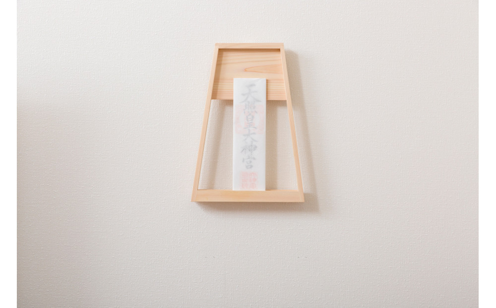 うかぶ神棚　台形本体（桧材）【配送不可：沖縄・離島】