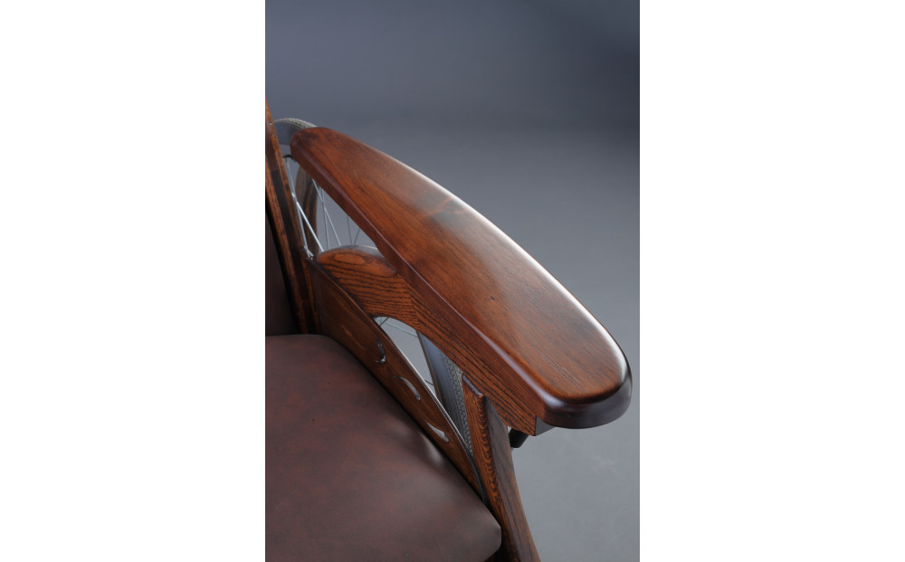 木製車椅子　【配送不可：北海道・沖縄・離島】