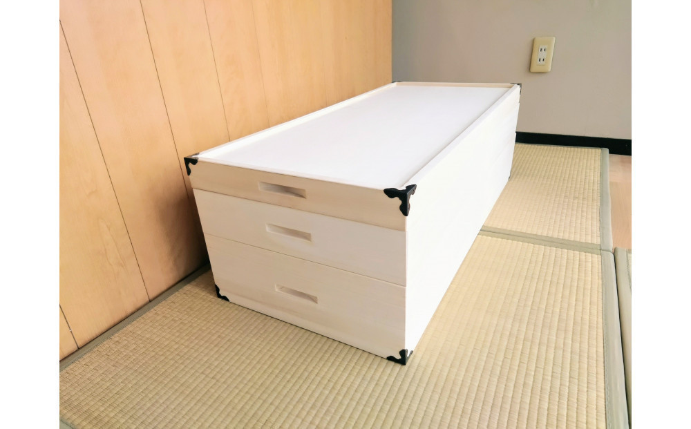 桐衣装箱　特２段　FK-145【配送不可：沖縄・離島】