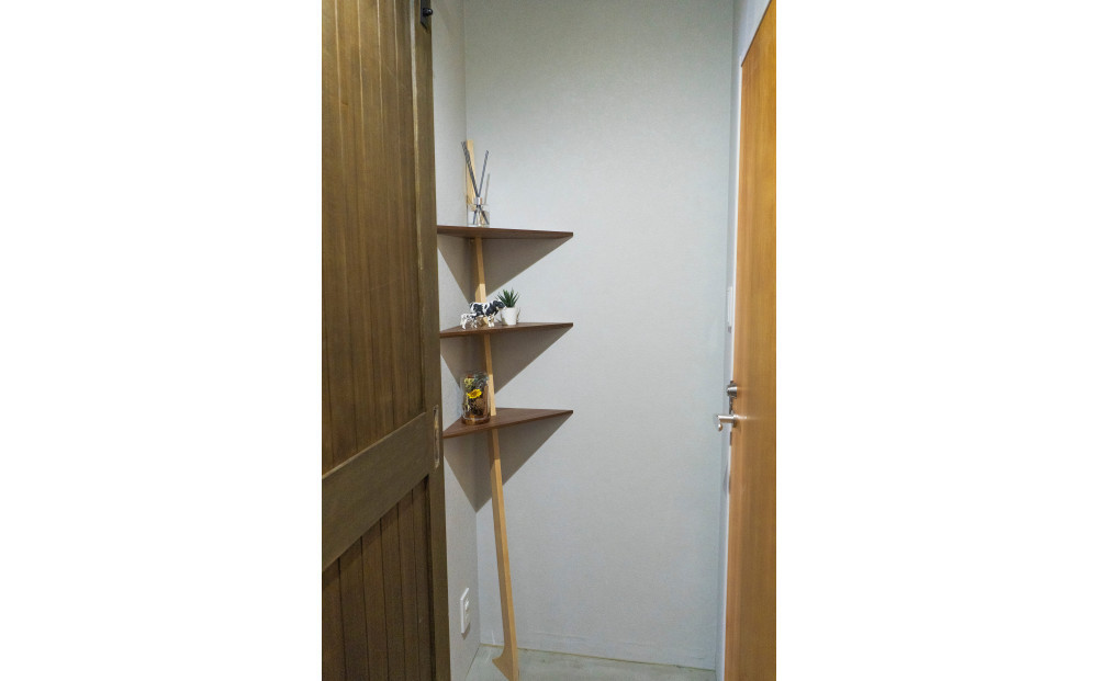 壁が相棒　かべかぐ 角　コーナー用【配送不可：沖縄・離島】