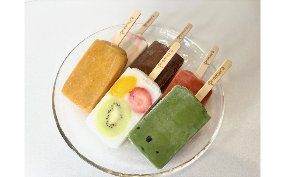 ジェラートコンテストで世界一を取ったシェフが本気で作ったイタリアンアイスバー６本入り