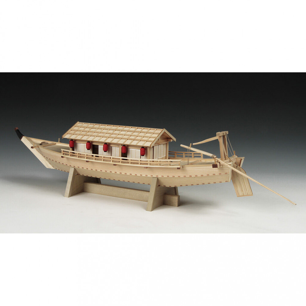 ウッディジョー　1/24　屋形船　木製模型キット