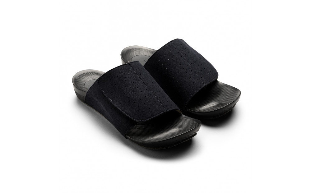 AKAISHI アーチフィッター601室内履き 強力アーチサポートサンダル 【ネイビー】＜Mサイズ＞□