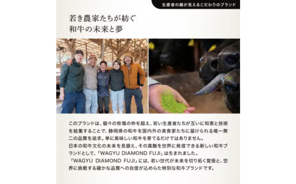 龍馬1865＋WAGYU DIAMOND FUJI モモ(赤身)ステーキ 300g×2【配送不可：沖縄県・離島】