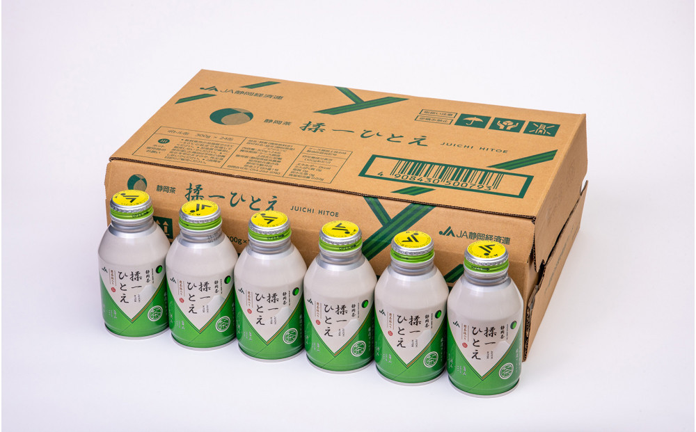 静岡茶 揉一ひとえ 300g 24缶入り×1ケース ボトル缶□