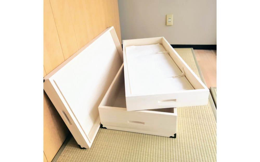 桐衣装箱　特２段　FK-145【配送不可：沖縄・離島】