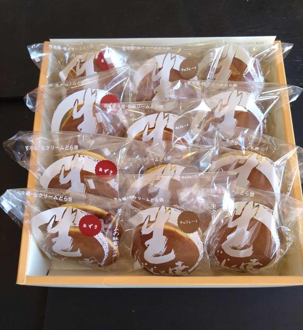 季節の生どらセット３種類 １２個入り□