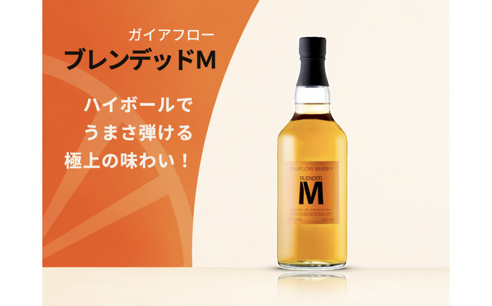【注文より7日以内に発送】ガイアフローウイスキー ブレンデッドM 700ml
