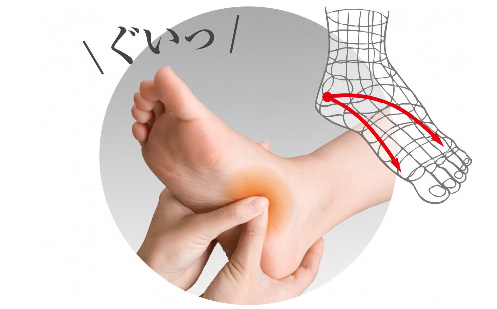 AKAISHI アーチフィッター601室内履き 強力アーチサポートサンダル 【ネイビー】＜Lサイズ＞□