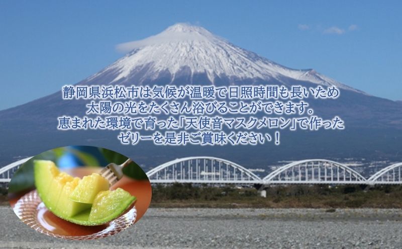 天使音（あまね）マスクメロン飲むゼリー 145g×6個 フルーツ 果物 メロン 静岡県 浜松市 高級 ゼリー