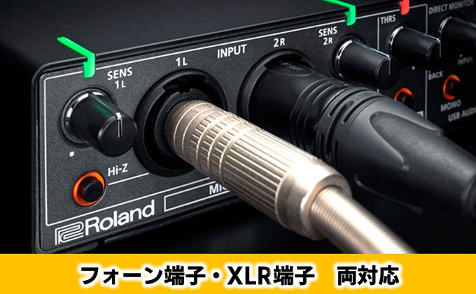 オーディオ Roland USB オーディオインターフェース RUBIX24