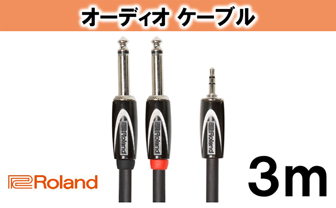 【Roland純正】オーディオケーブル 3m/RCC-10-3528V2【配送不可：離島】 雑貨 日用品 