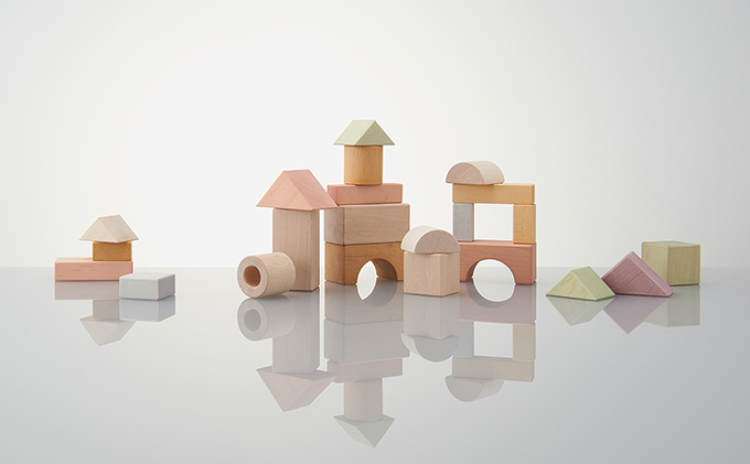 エドインター つみきのいえＭ 日本産 知育玩具 木製玩具