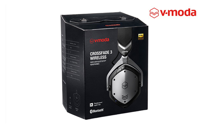 【V-MODA】Crossfade3 Wireless／ワイヤレスヘッドホン／ガンメタル・ブラック【配送不可：離島】 電化製品 著名 DJ 評価 クラブ体験 低音 中高音 有線 高音質 サウンド 音楽 