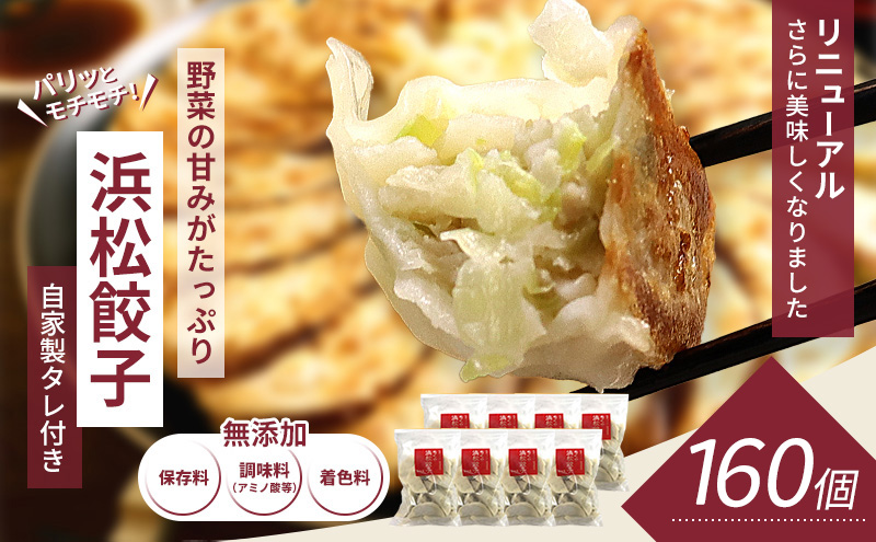 浜松餃子 知久屋 山盛り セット 160個 (20個×8袋) 詰め合わせ 自家製 たれ 32袋 ぎょうざ 餃子 ギョーザ 冷凍餃子 冷凍ぎょうざ 冷凍 冷凍食品 中華 惣菜 食品 おかず 静岡 静岡県 浜松市 【配送不可：離島】