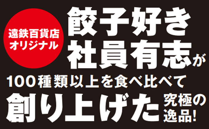 餃子好き社員有志が創り上げた究極の逸品！こく旨 浜松餃子en 100個（20個×5セット・たれ付き）【配送不可：離島】