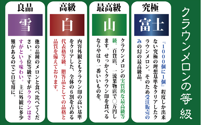 クラウンメロン　極み×1玉　ギフト箱【3ヶ月定期便】【配送不可：離島】