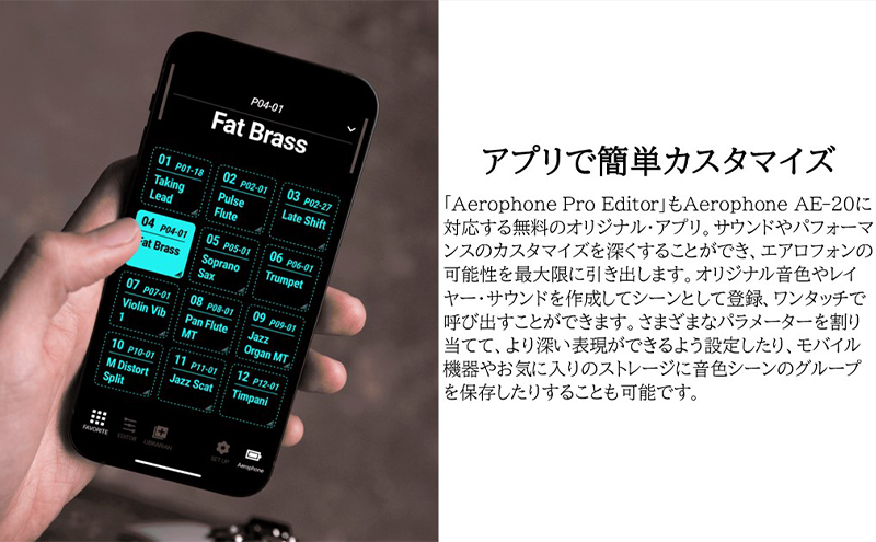 【Roland】電子管楽器/Aerophone AE-20W(パールホワイト)【配送不可：離島】 雑貨 日用品 