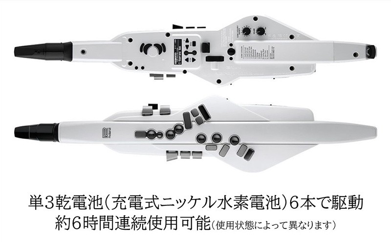 【Roland】電子管楽器/Aerophone AE-20W(パールホワイト)【配送不可：離島】