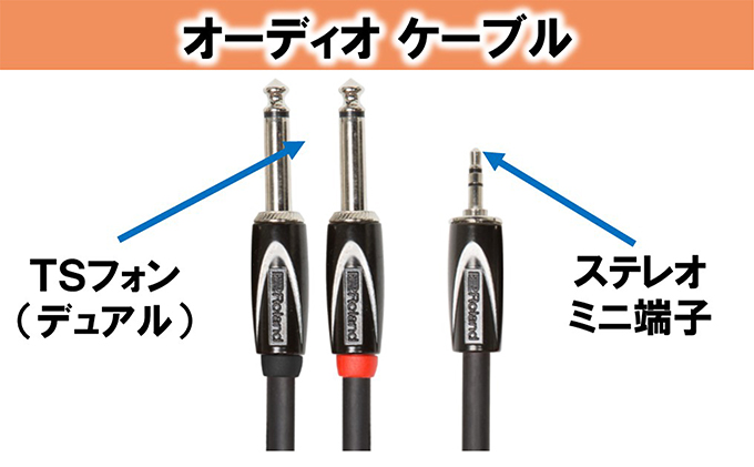 【Roland純正】オーディオケーブル 3m/RCC-10-3528V2【配送不可：離島】 雑貨 日用品 