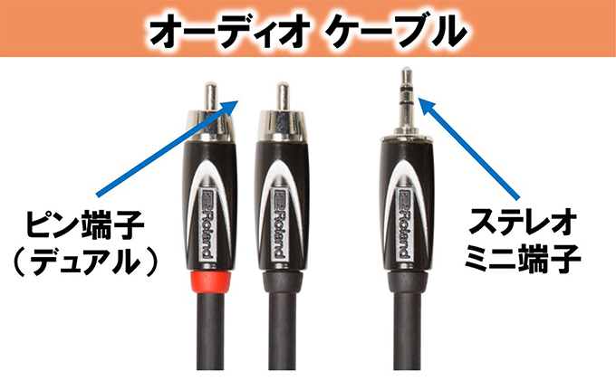 【Roland純正】オーディオケーブル 3m/RCC-10-352RV2【配送不可：離島】 雑貨 日用品 