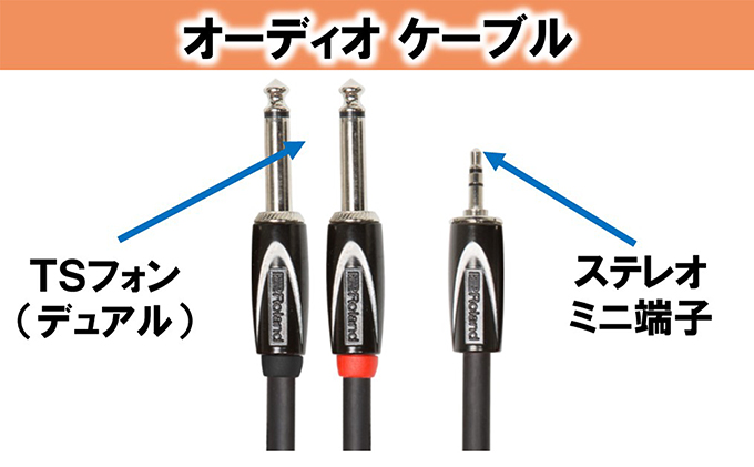 【Roland純正】オーディオケーブル 1.5m/RCC-5-3528V2【配送不可：離島】 雑貨 日用品 