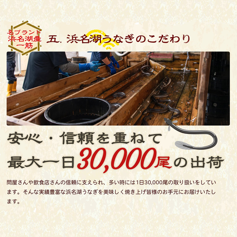 浜名湖産うなぎ白焼・蒲焼パック詰合せ【国産うなぎ】【配送不可：離島】