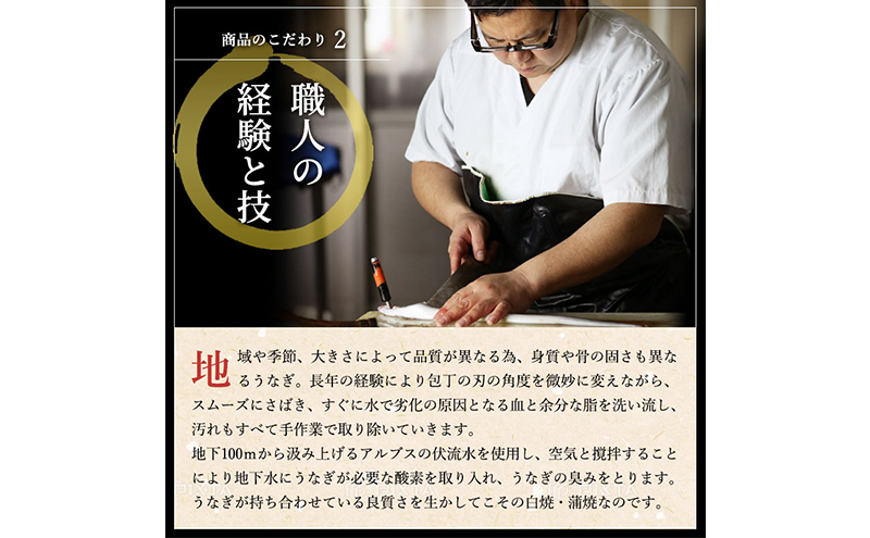 【※2025年1月15日以降順次発送】【食べきりサイズ】ITI優秀味覚賞受賞】長蒲焼4尾セット【配送不可：離島】