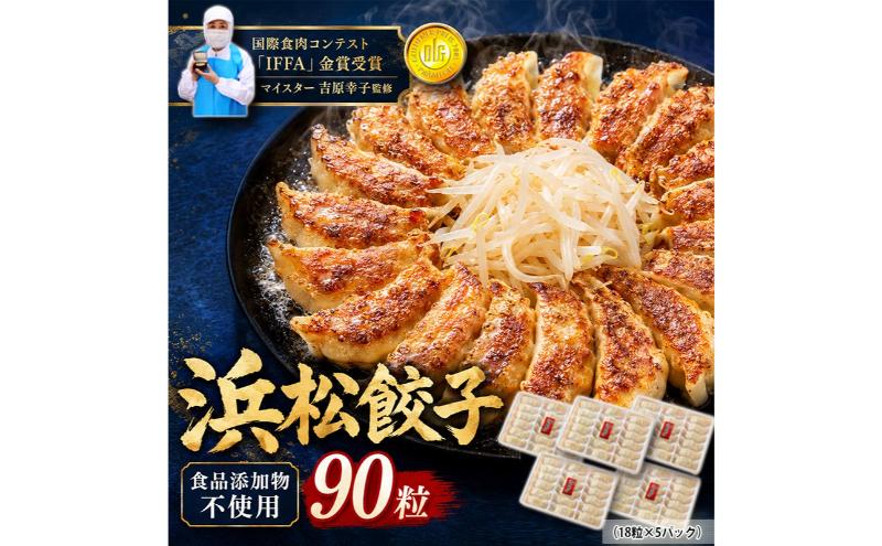 無添加 浜松餃子 90個 食品添加物不使用 餃子 国産 冷凍 ぎょうざ 浜松